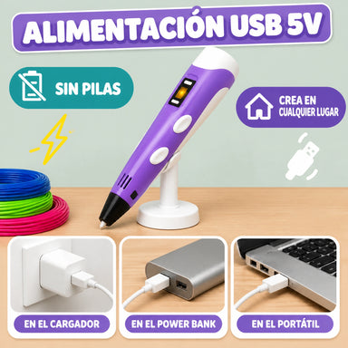 Lápiz 3d Impresora De Dibujo